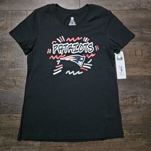 NFL New England Patriots Girl's XL 14/16 Short Sleeve T-shirt New With Tags